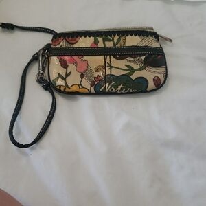 Floral Wristlet Clutch